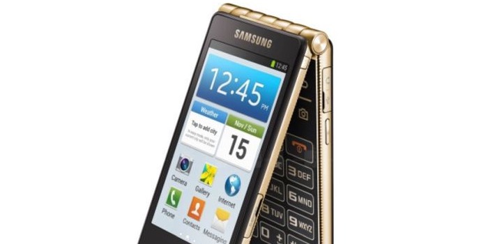 Samsung gama alta con tapa