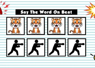 Say The Word On Beat juego viral decir palabras al ritmo de la musica