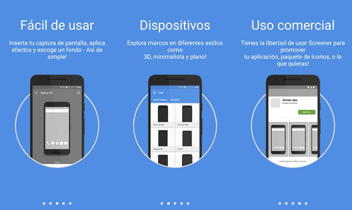 Screener aplicación