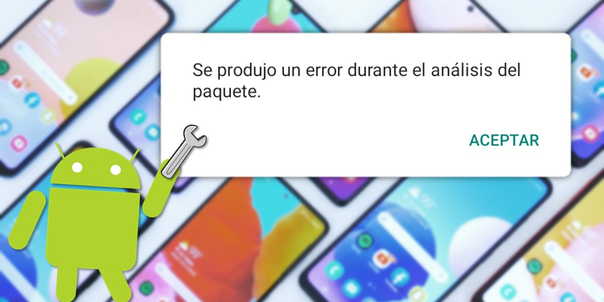 Se ha producido un error al analizar el paquete solucion