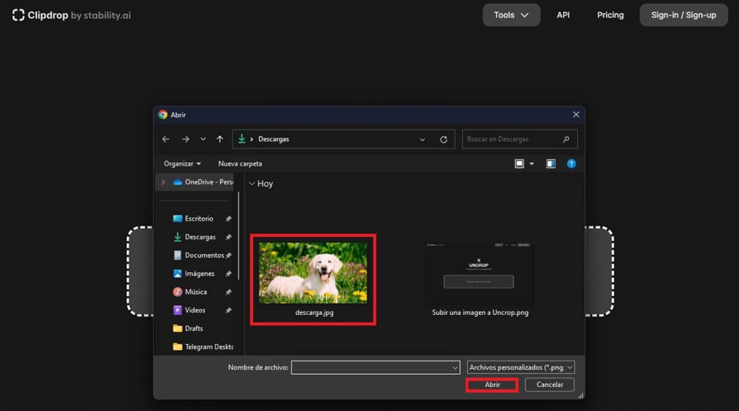 Cómo expandir una imagen con IA online