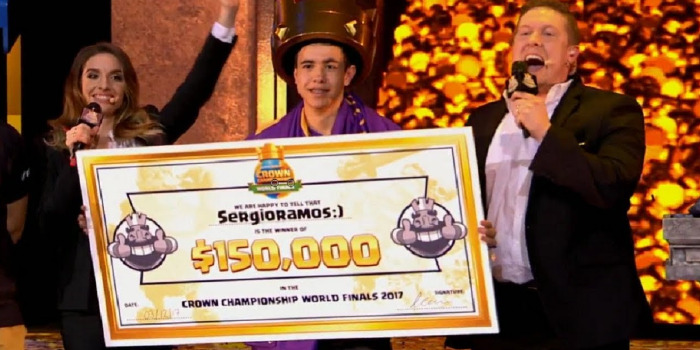 Sergio Ramos Ganador Mundial Clash Royale 2017