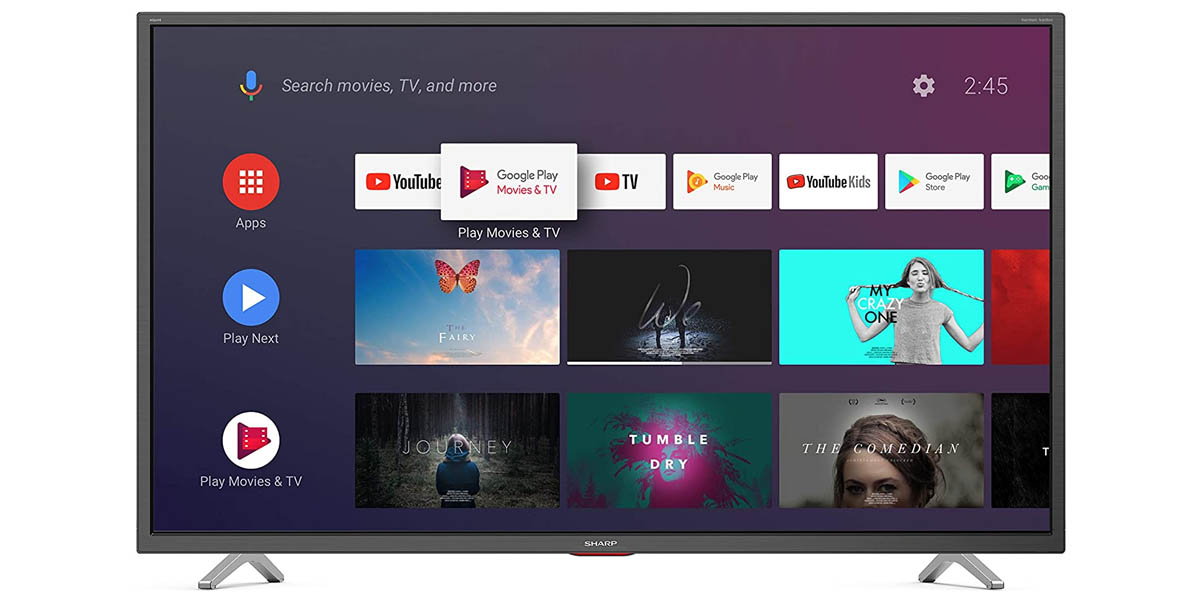 Sharp 40BL5EA smart tv android tv 40 pulgadas