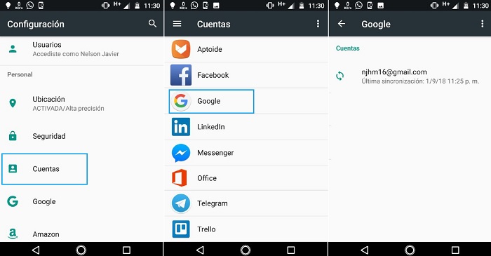 Sincronizar marcadores Google Chrome en Android