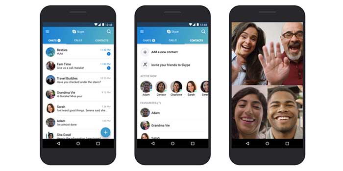 Skype funcionará mejor móviles viejos Android