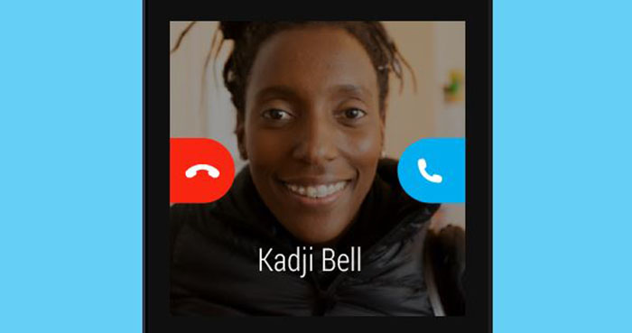 Skype para Android llamada
