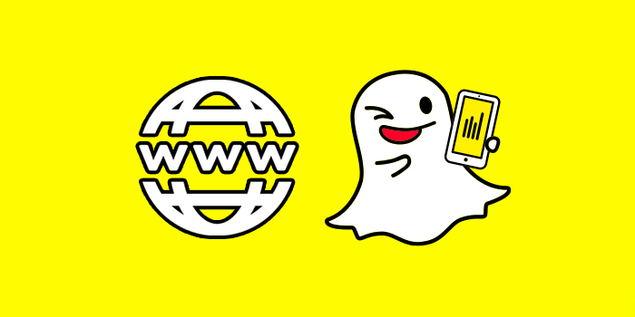 Snapchat historias web