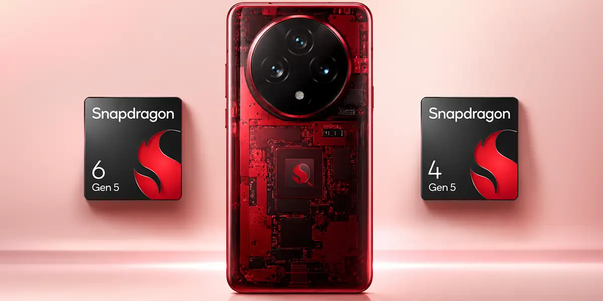 Qualcomm renueva la gama media con los Snapdragon 6 Gen 5 y Snapdragon 4 Gen 5