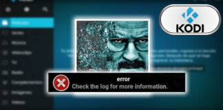 Solución al Error revise la información de registro de Cristal Azul en Kodi
