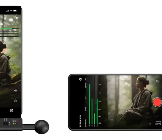Sony ECM-AX10 microfono movil