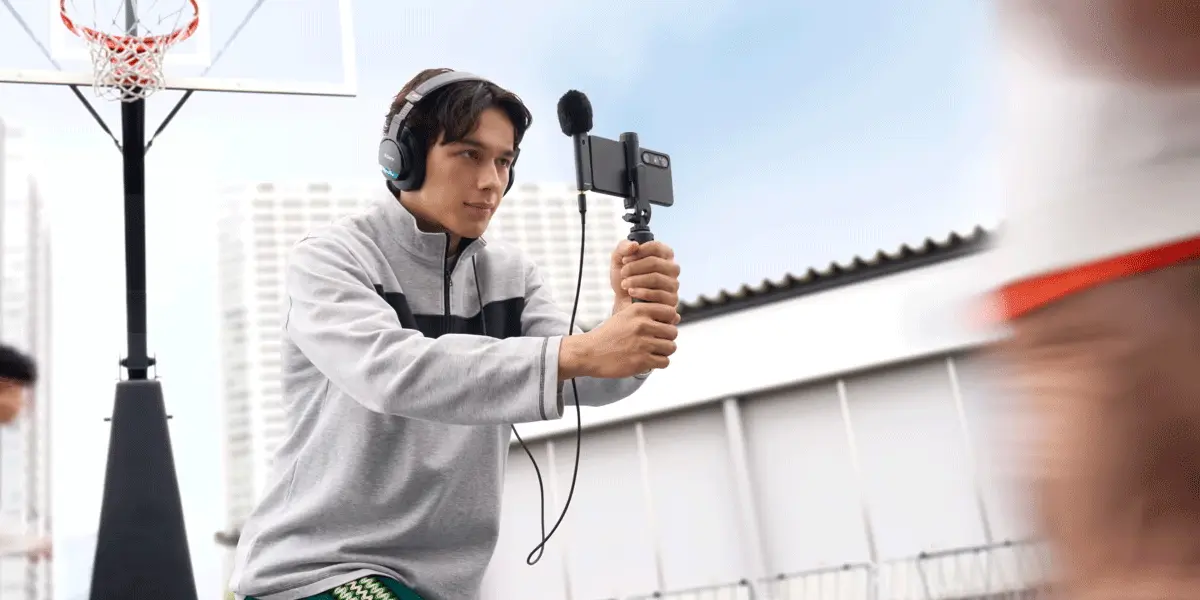 Sony ECM-AX10 grabando audio 