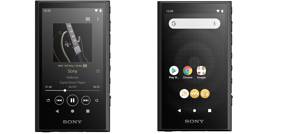 Sony Walkman NW-A306 pantalla