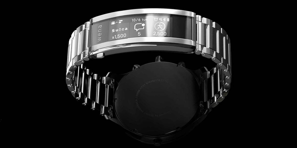 Sony Wena 3 convierte tu reloj en un smartwatch