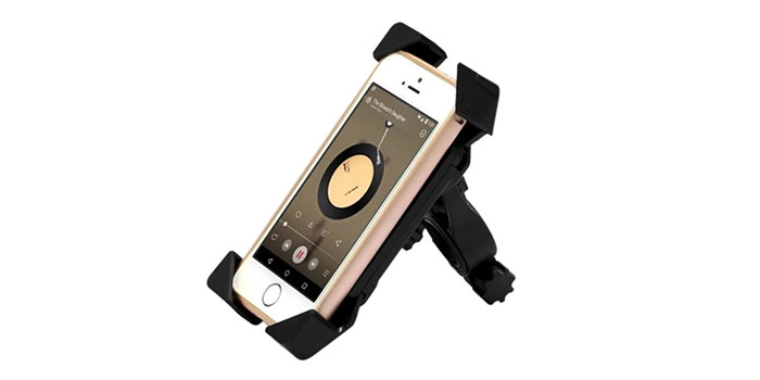 Soporte manillar moto