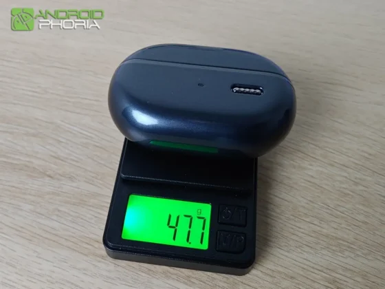 SoundPEATS PearlClip Pro peso de estuche