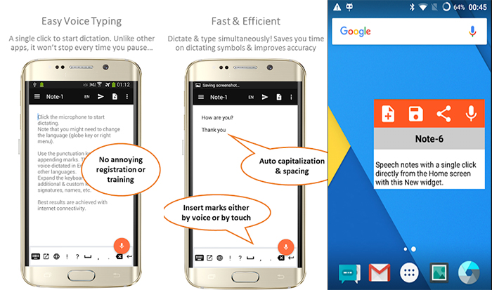 Speechnotes para Android