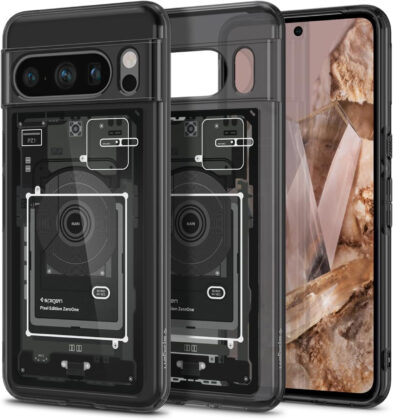 Funda Spigen Ultra Hybrid Para Google Pixel 10 Pro XL - Transparente, Con Bordes Elevados | Protección Híbrida TPU+PC
