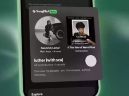 Spotify SongDNA descubrir creditos canciones