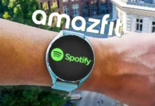 Spotify instalar en reloj amazfit