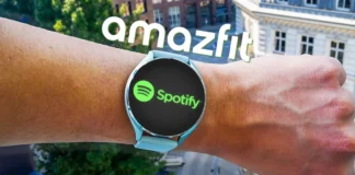 Spotify instalar en reloj amazfit