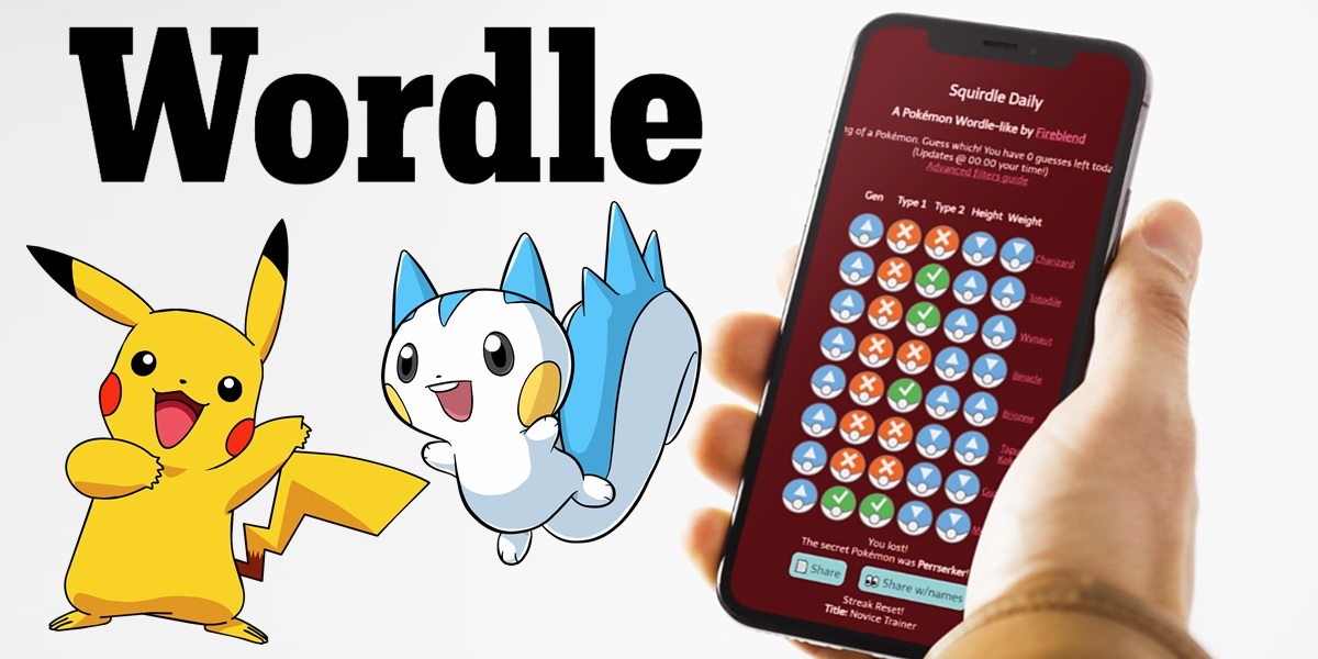 Squirdle un Wordle de Pokemon