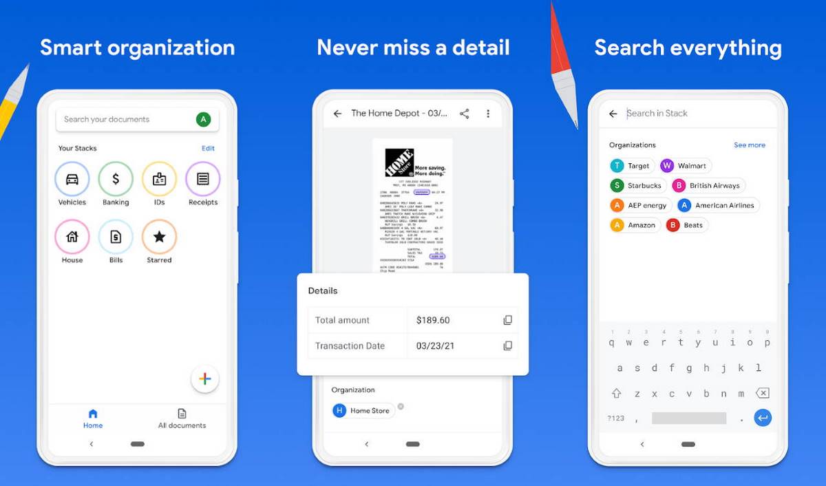 Stack: Escáner de imágenes inteligente