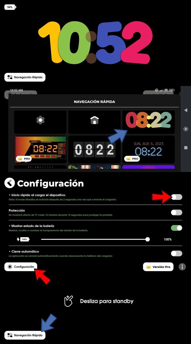 StandBy iOS la app para activar el modo reposo de iOS 17 en Android