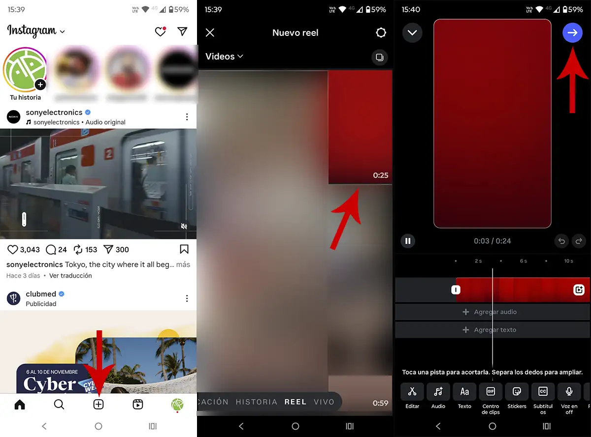 Subir Vídeos A Instagram