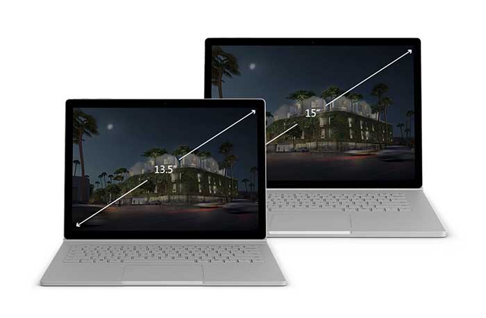Surface Book 2 13 y 15 pulgadas