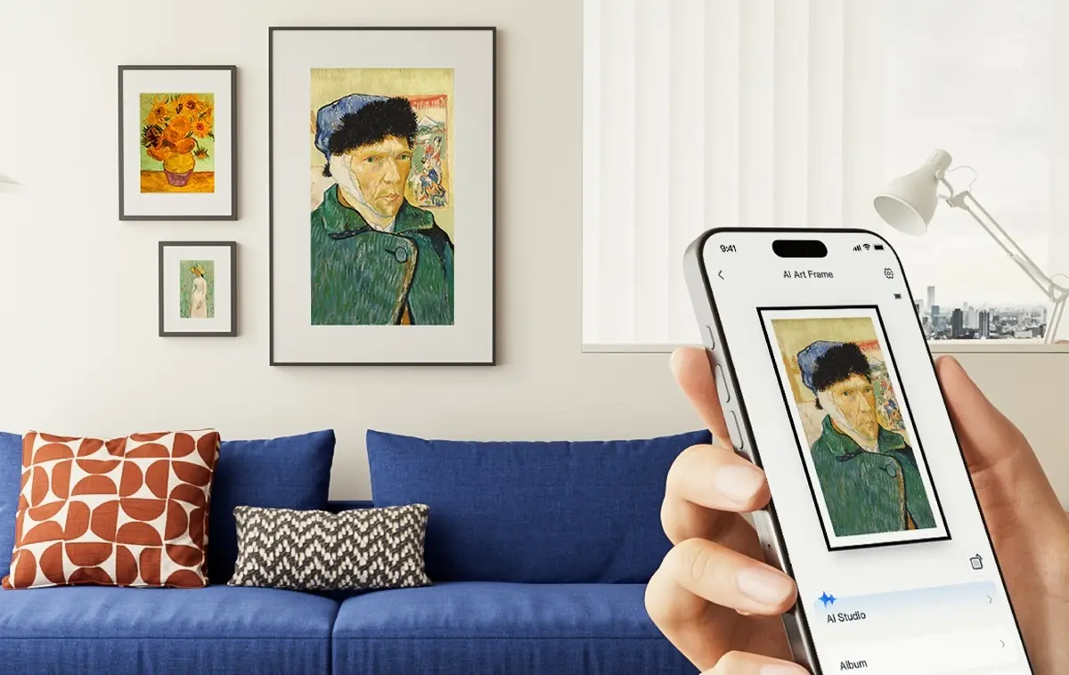 SwitchBot AI Art Frame el lienzo digital del futuro con IA