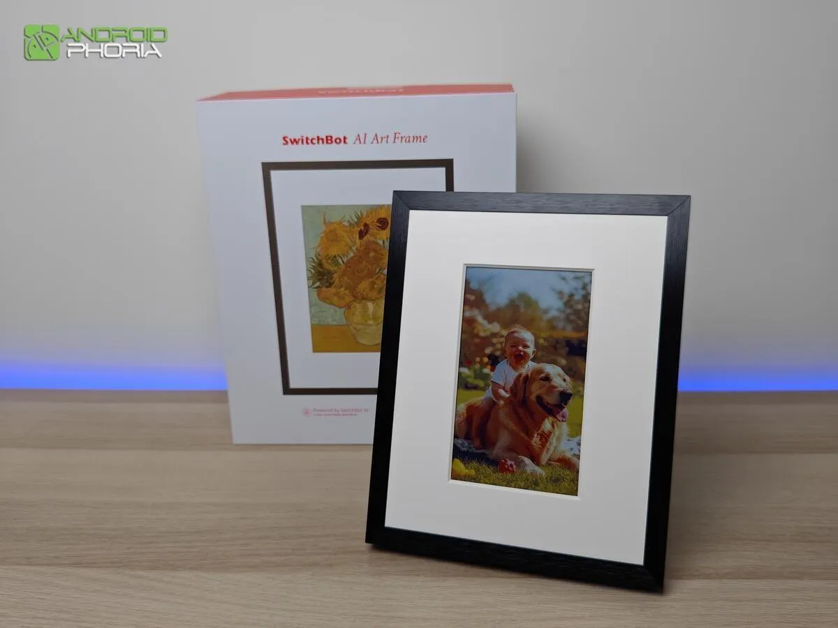 SwitchBot AI Art cuadro de arte digital