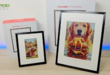 El marco digital que imita al papel y pinta con IA: análisis del SwitchBot AI Art Frame SwitchBot AI Art review