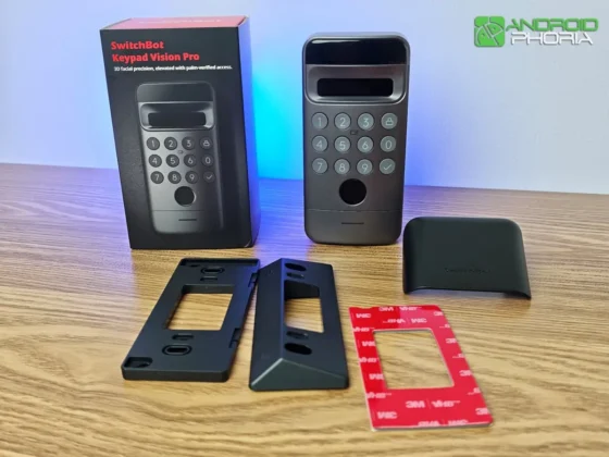 SwitchBot Keypad Vision Pro incluye todo para su instalacion