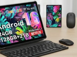 El regalo perfecto en esta Navidad: la tablet TABWEE T90 de 11″ con Android 16, teclado y ratón por solo 140 € TABWEE T90