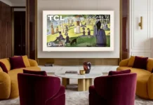 TCL Designer Google TV el nuevo rival de Samsung The Frame