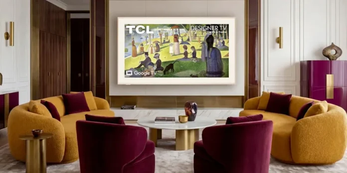 TCL Designer Google TV el nuevo rival de Samsung The Frame