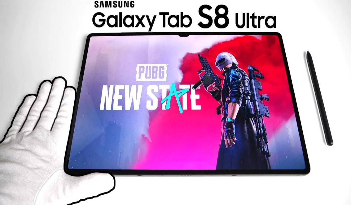 Tablet samsung galaxy tab s8 ultra para jugar