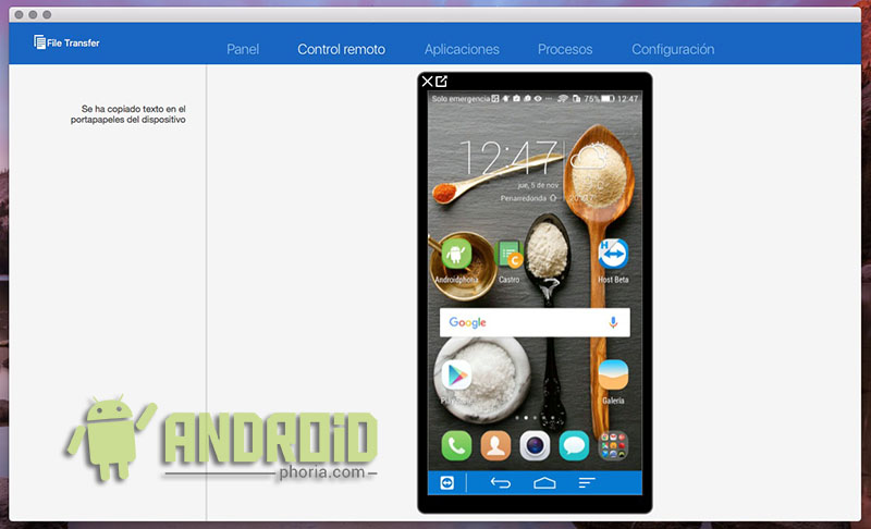 TeamViewer con Android