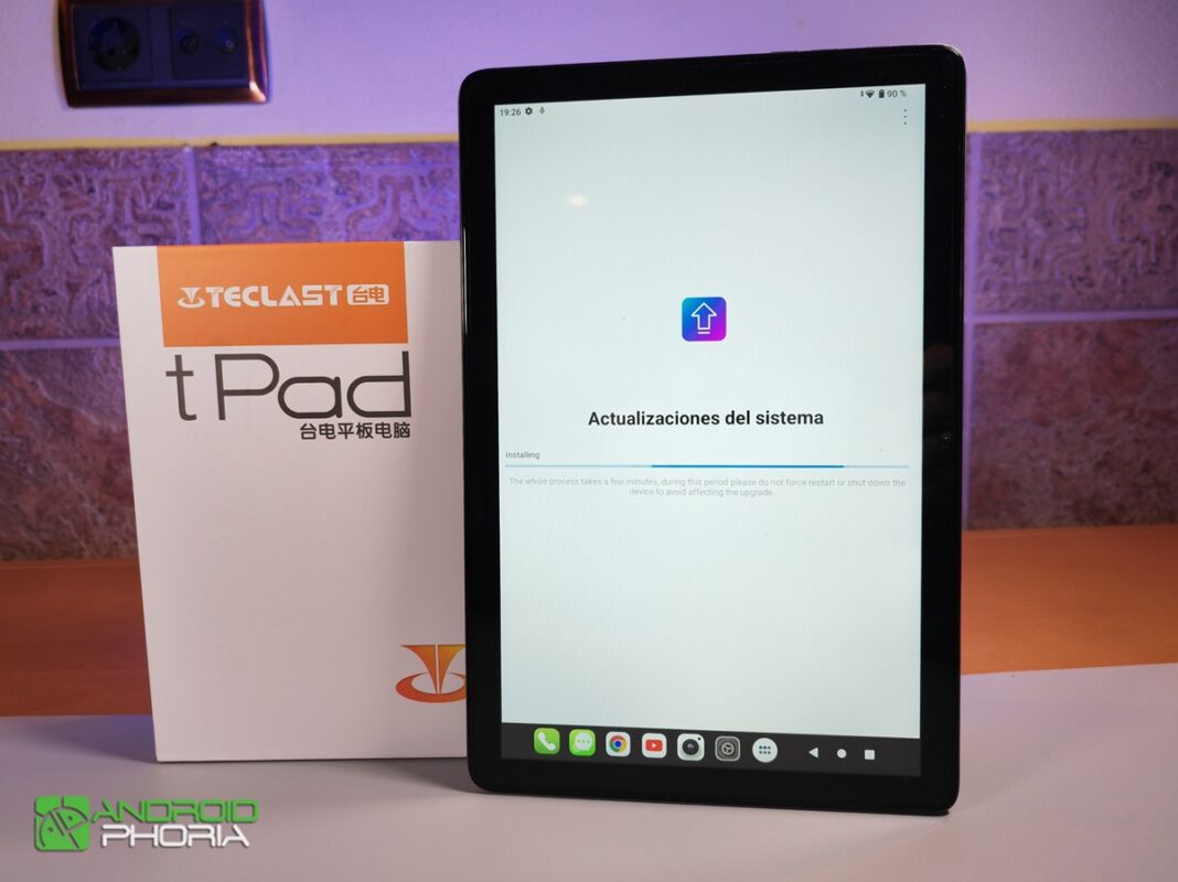 Teclast P40HD actualizacion de sistema