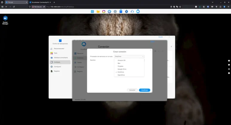 TerraMaster F2-425 conexion de clouds