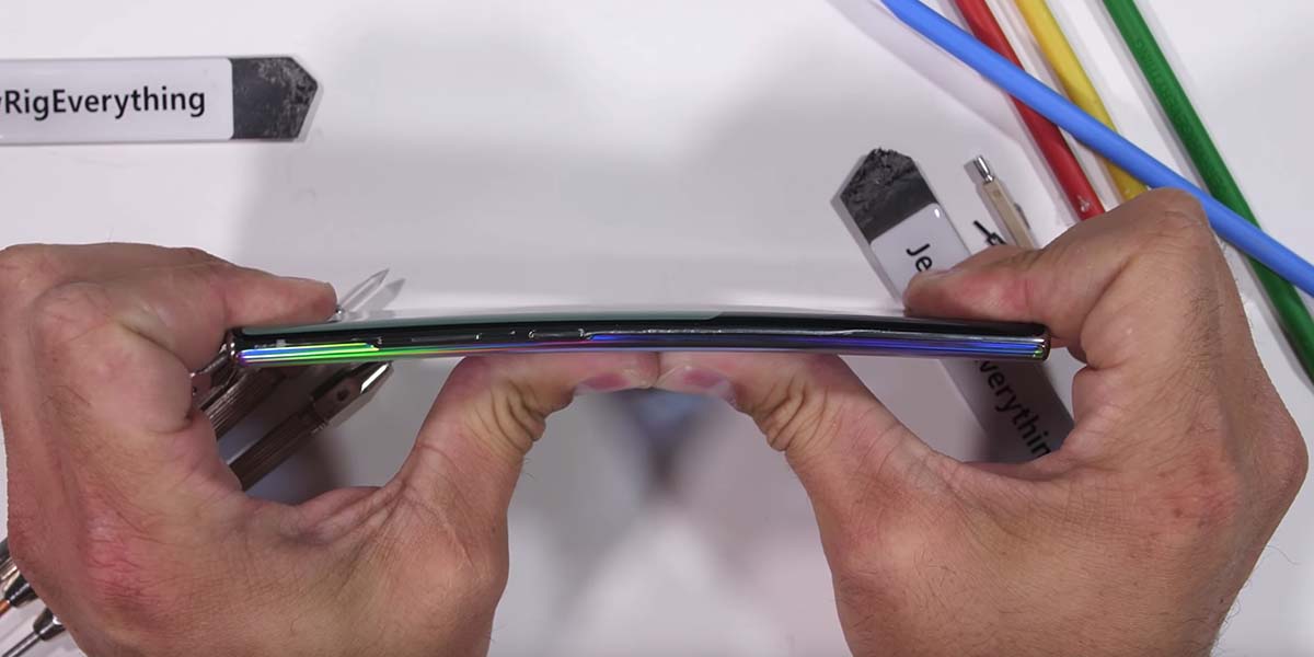 Test de resistencia Galaxy Note 10