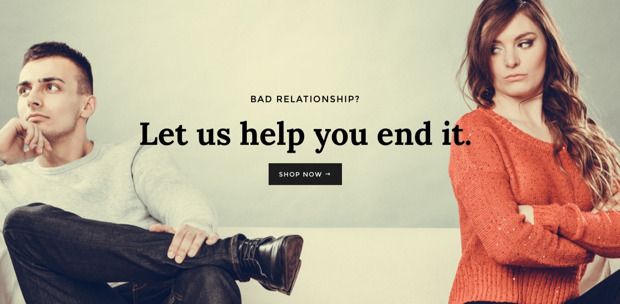The Breakup Shop, aplicación para romper con tu pareja