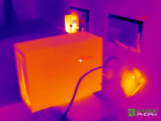 Thermal Master P3 con el anillo giratorio de puedes hacer inspecciones en un amplio rango de distancias