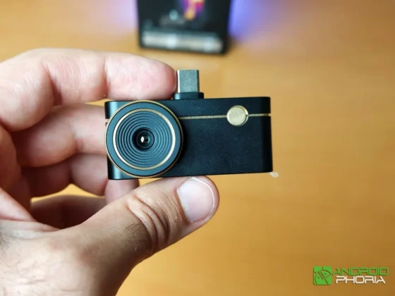 Thermal Master P3 tiene un dise&ntilde;o ultracompacto y elegante con detalles en dorado