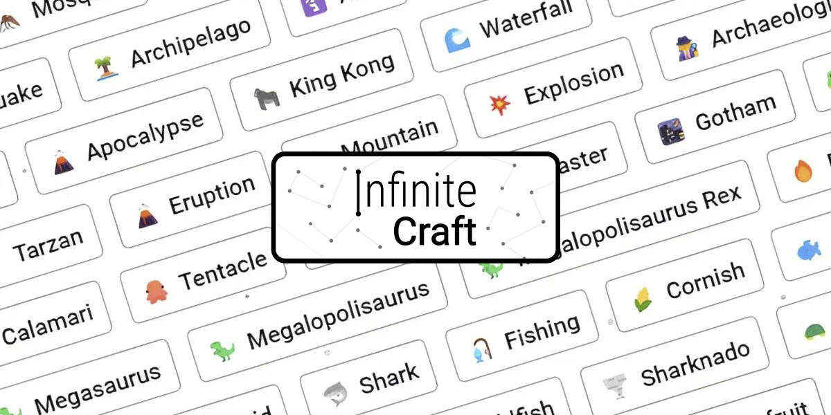 Todas las combinaciones y recetas de Infinite Craft Actualizado