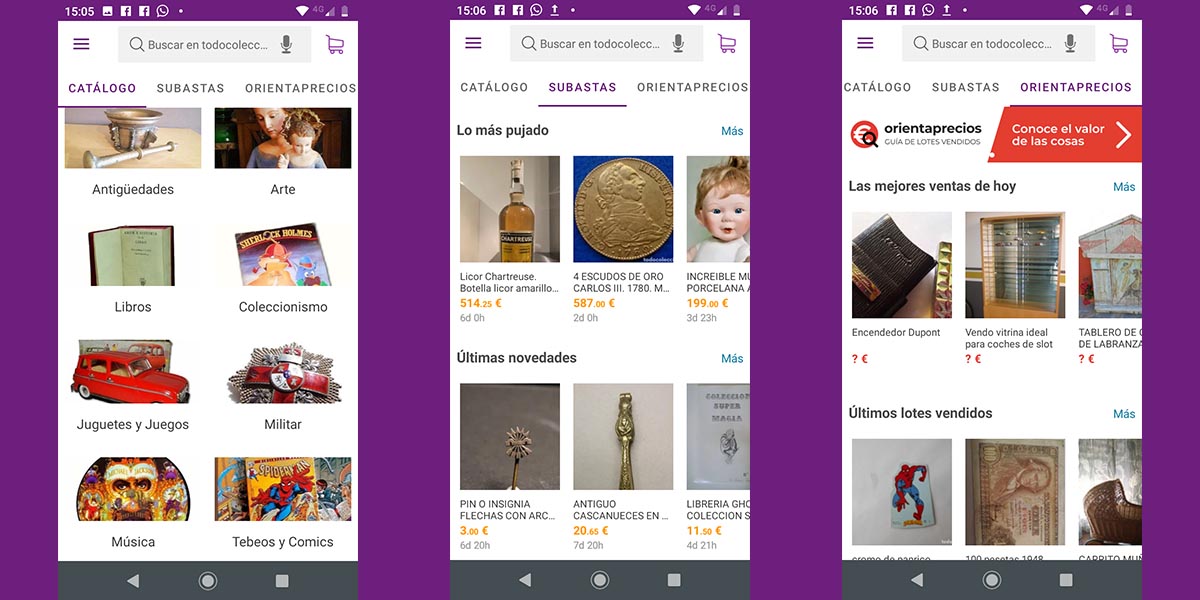 Todocolección aplicación