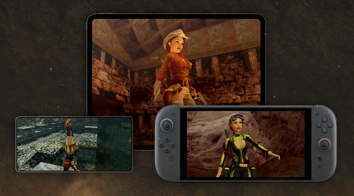 Tomb Raider I-III Remastered juego para android ios switch 2