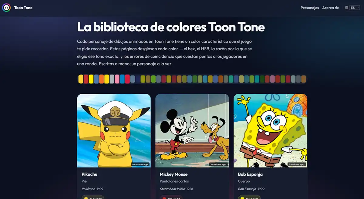 Toon Tone dibujos animados