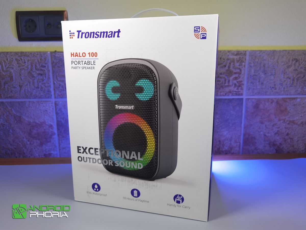 Tronsmart Halo 100 caja donde viene