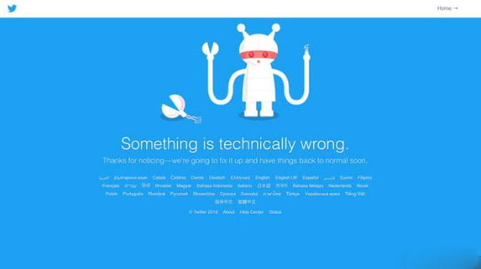 Twitter caido